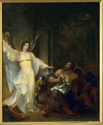 Engel befreit St. Peter aus dem Gefängnis, ca. 1814